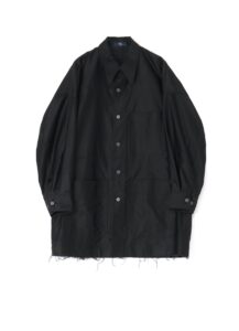 EXTRA LONG STAPLE COTTON MOLESKIN PATCHED JACKET