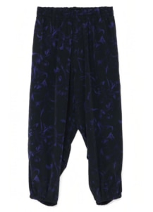 CAT PRINT de CHINE BIG PANTS