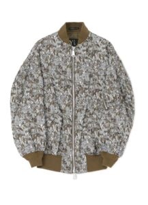 FADED CAMOFLAGE JACQUARD MA-1