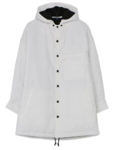 TEFLON POLYESTER HOODED PADDED BLOUSON