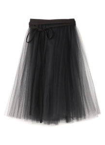 from LIMI feu 2010 spring summer TULLE SKIRT
