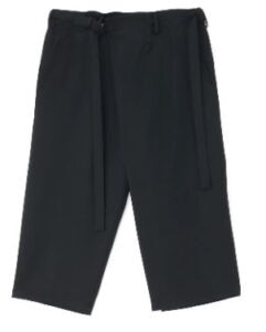 No.149 GABARDINE WRAP PANTS