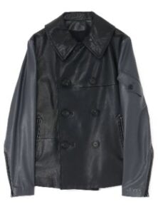 No.178 LETHER SWITCHING BLOUSON