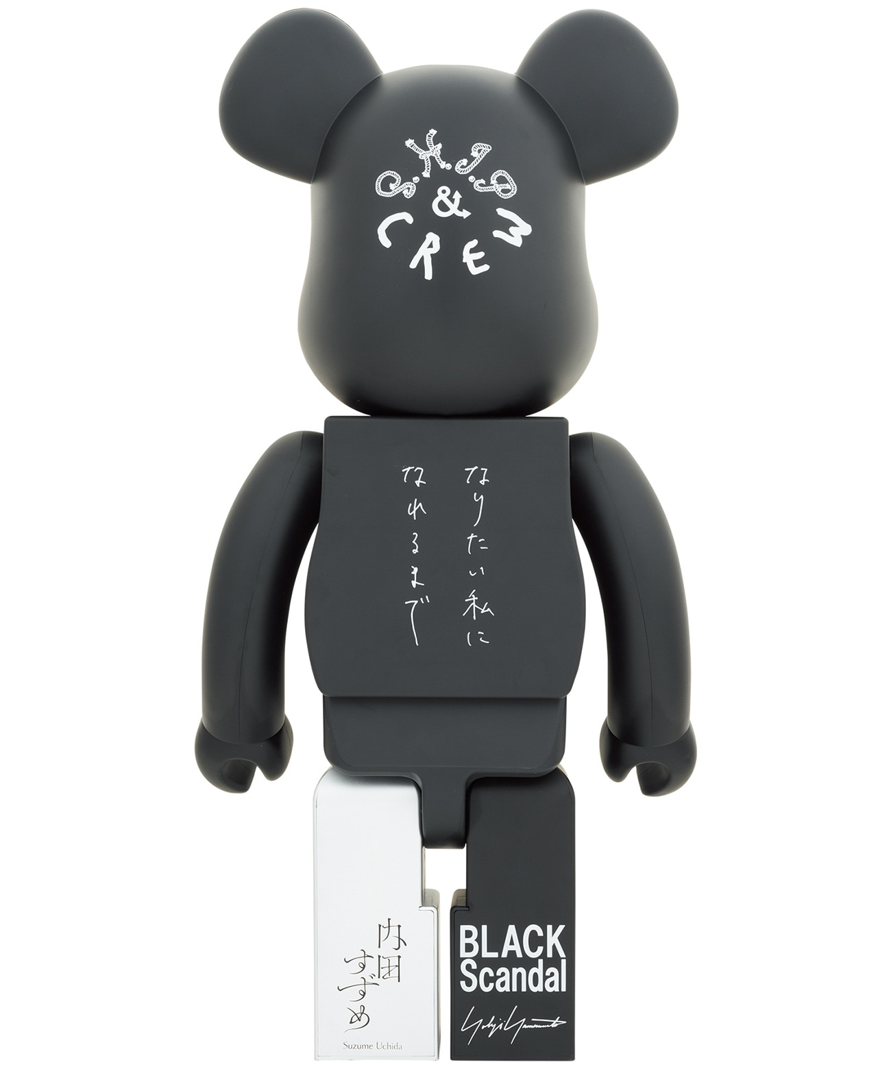 BLACK Scandal Yohji Yamamoto x 内田すずめ x S.H.I.P&crew BE@RBRICK 