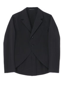 COTTON TWILL VINTAGE FINISH SWALLOWTAIL TAILORED JACKET