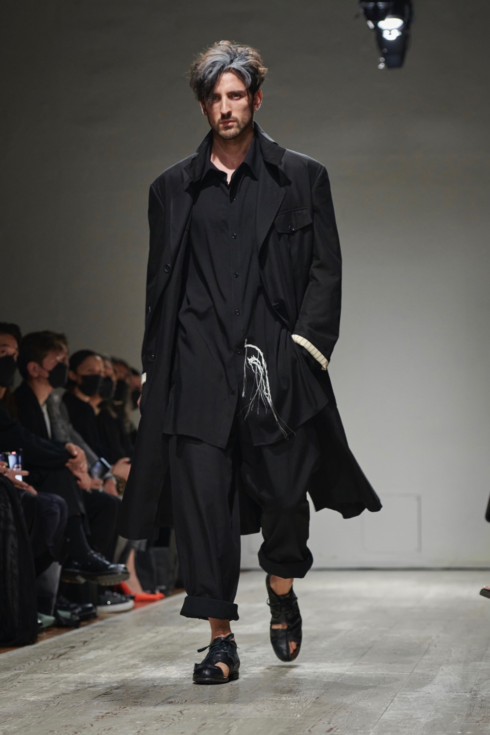 【新品未使用タグ付き】23SS Yohji Yamamoto LOOK16シャツ