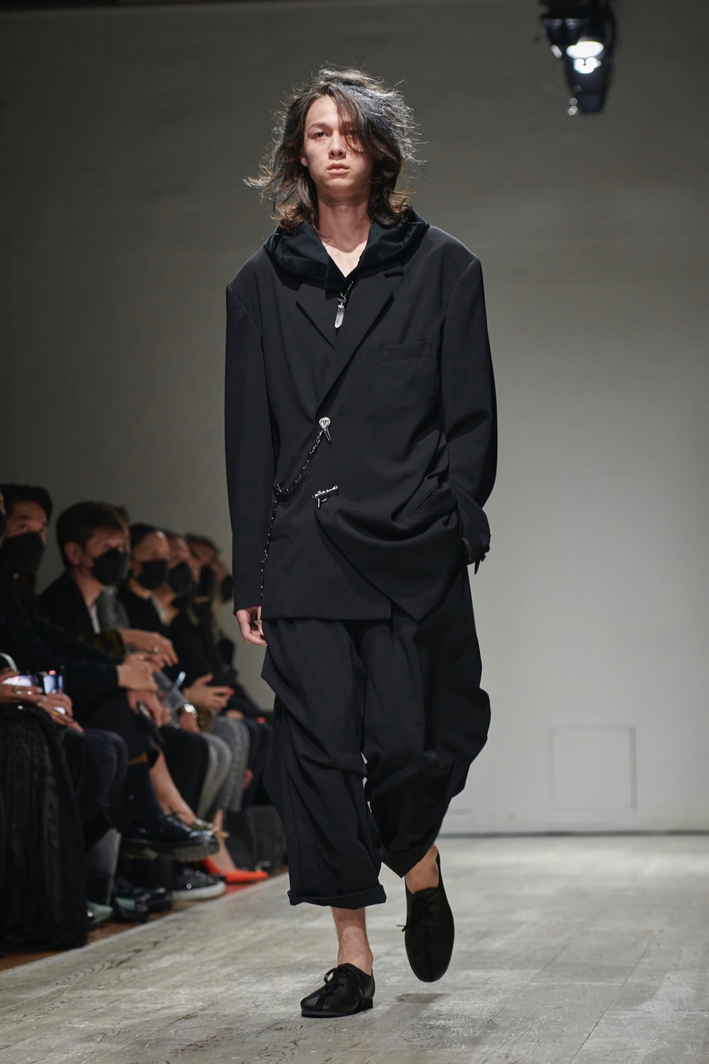 わせくださ Yohji Yamamoto POUR HOMME ヨウジヤマモト プールオム 20AW タートルネックニットセーター グレー ...