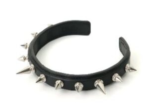 Tanned Leather London Studs Choker