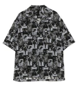 PLAYBOY×S’YTE Cover Best Collage Big Short Sleeve Shirt