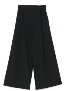 W/Gabardine Tuck Wide Pants