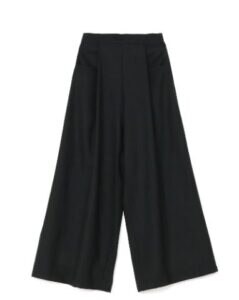 Serge Stripe Tuck Wide Pants