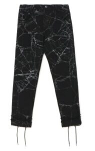 Spider Drill Back Lace Up Pants