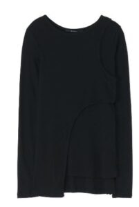 C/Ry Rib Layered Long T