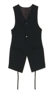 W/Gabardine Backward Vest