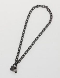 WILDSIDE × AMBUSH PADLOCK CHAIN NECKLACE