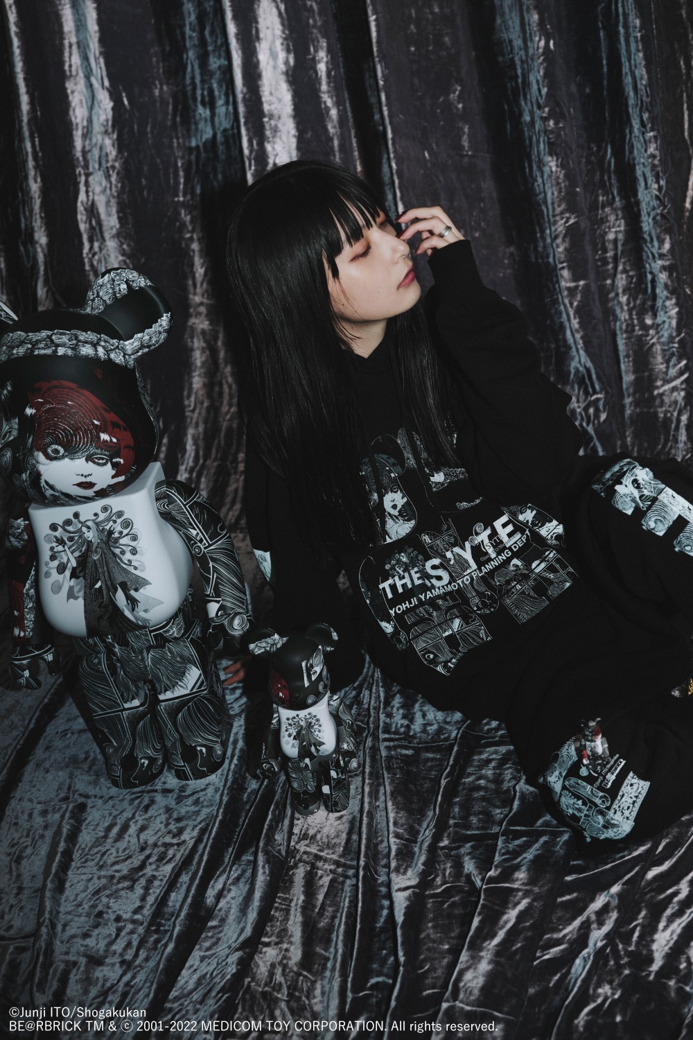 S&#39;YTE×Junji ITO×BE@RBRICK COLLABORATE COLLECTION