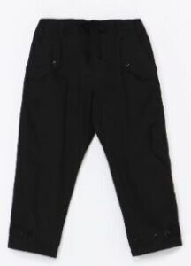 Cotton Chino Flap Pocket Drawstring Pants