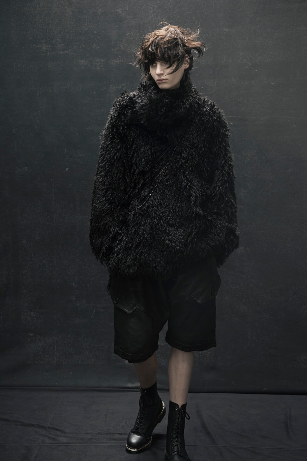 Poudre Fur Crew Neck Pullover