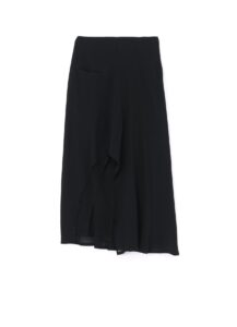 C/CHIFFON R ROUNDED DOUBLE LAYERED SKIRT