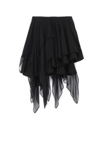 DOUBLE LAYERED FLARE SKIRTS
