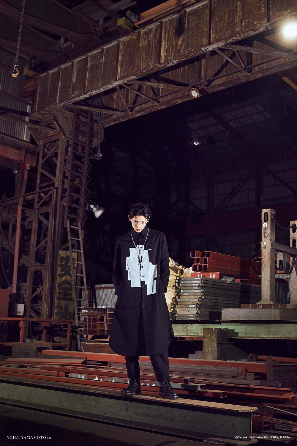 レア！Ground Y × CHAINSAW MAN コラボ バングル シルバー  