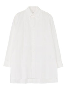 COTTON BROAD PIN TUCK BLOUSE