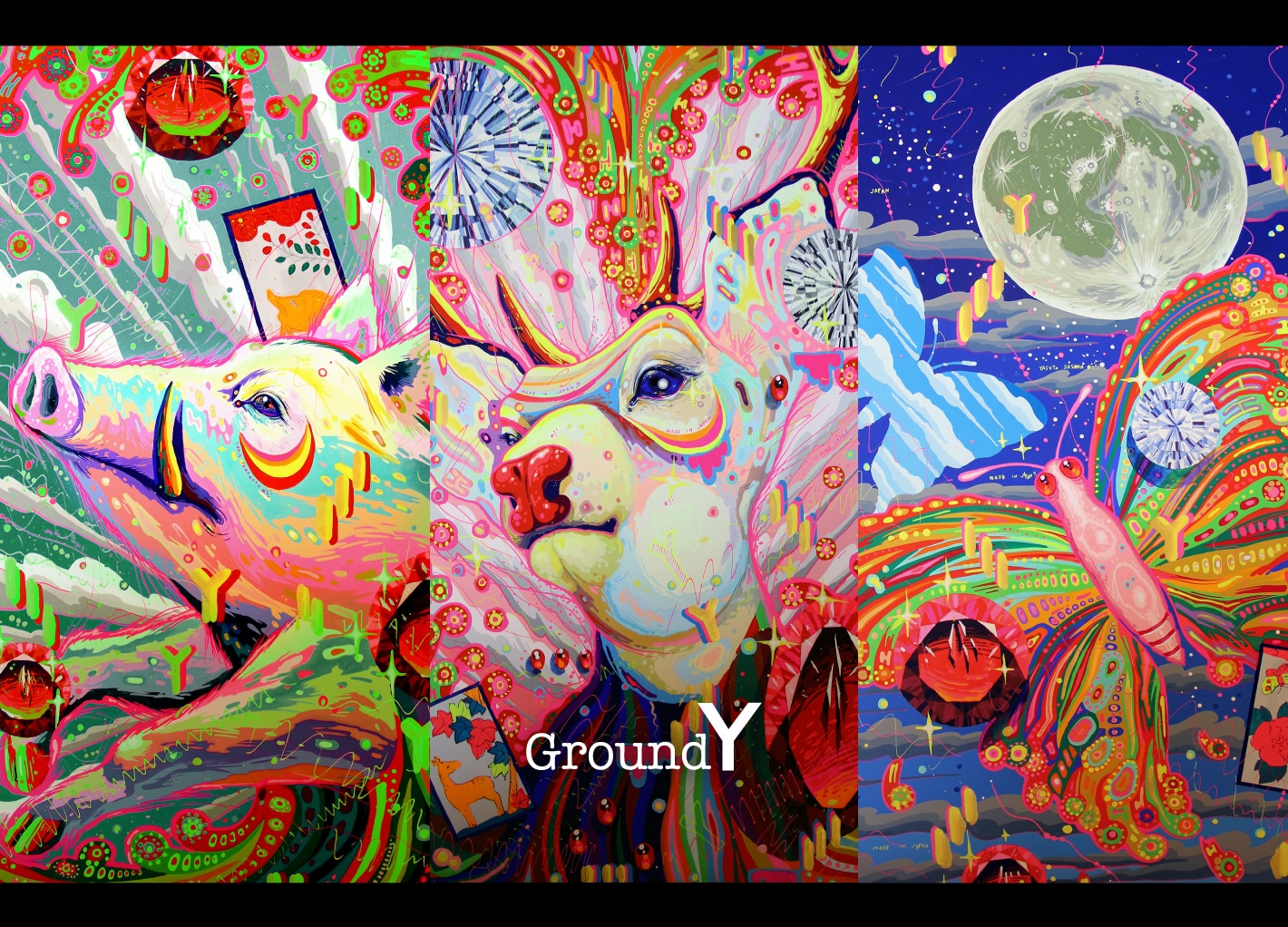 Ground Y×Yasuto Sasada Art Collectionfor SHINSAIBASHI PARCO  