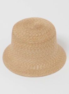 THIN STRAW BUCKET HAT