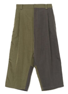 WASHED VINTAGE NYLON TWILL SAROUEL PANTS