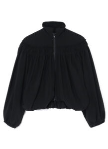 TRIACETATE POLYESTER GATHER BLOUSON