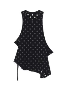 DOT DRAPED TANK TOP