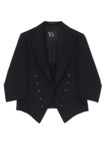 WOOL GABARDINE SWALLOWTAIL JACKET