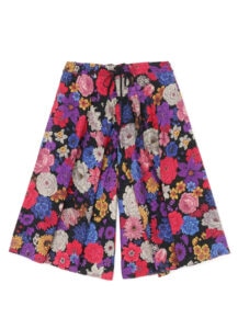 Flowers In Full Bloom R61 Half Circle Pants