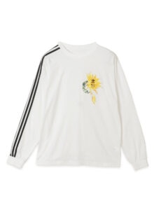 Y's x adidas T-shirt Long-Sleeve<br/>WHITE<br/><br/>15 FEB 2023<br/>ISETAN SHINJUKU POP-UP STORE