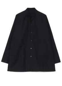 BLACK TWILL CHINA SHIRT