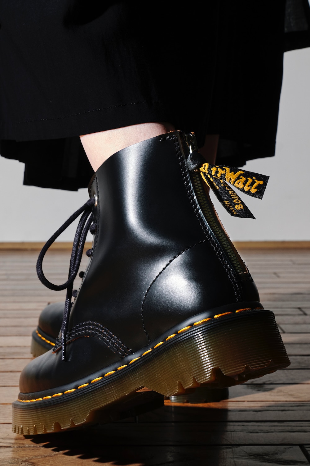 Yohji Yamamoto× Dr. Martens 101 YYGUSSETカラーブラック - ブーツ