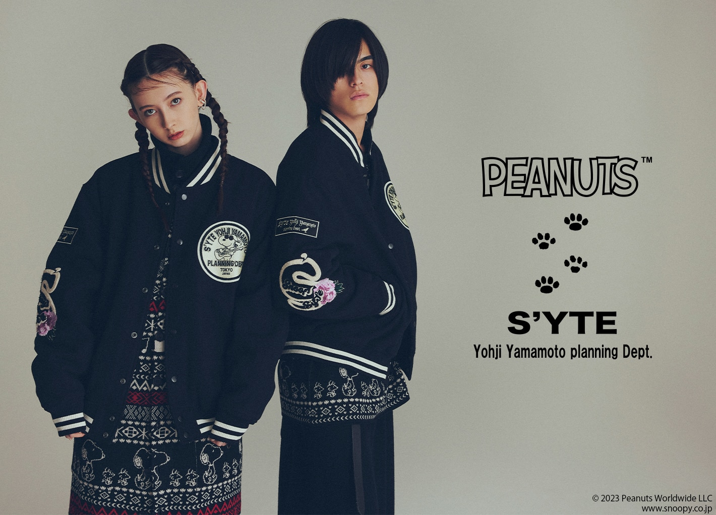 S’YTE×PEANUTS Collaborate Collection
