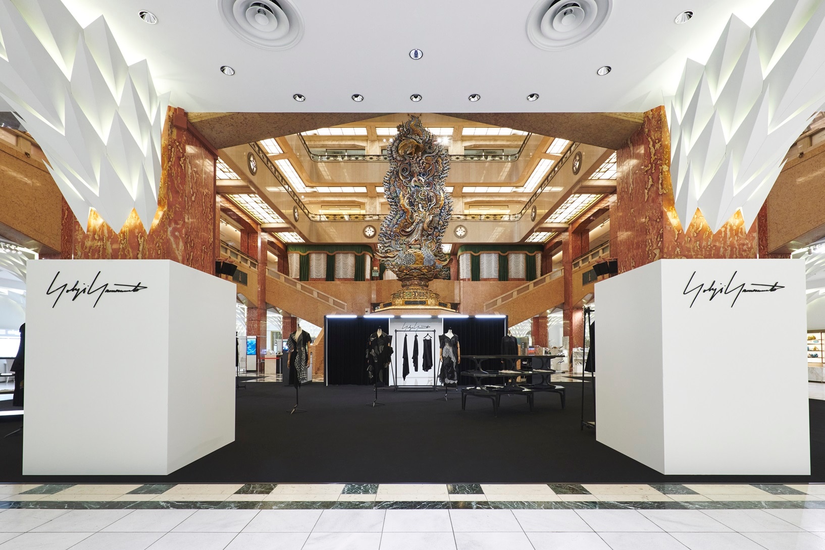 Yohji Yamamoto POP-UP STORE<br>at Nihombashi Mitsukoshi