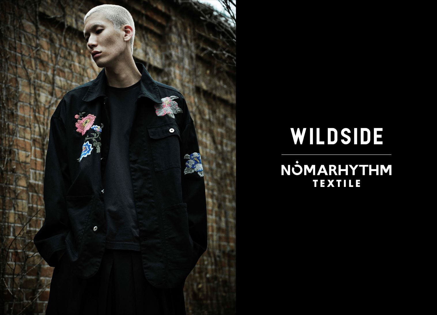 WILDSIDE YOHJI YAMAMOTO × NÒMARHYTHM TEXTILE<br>Collaboration Collection