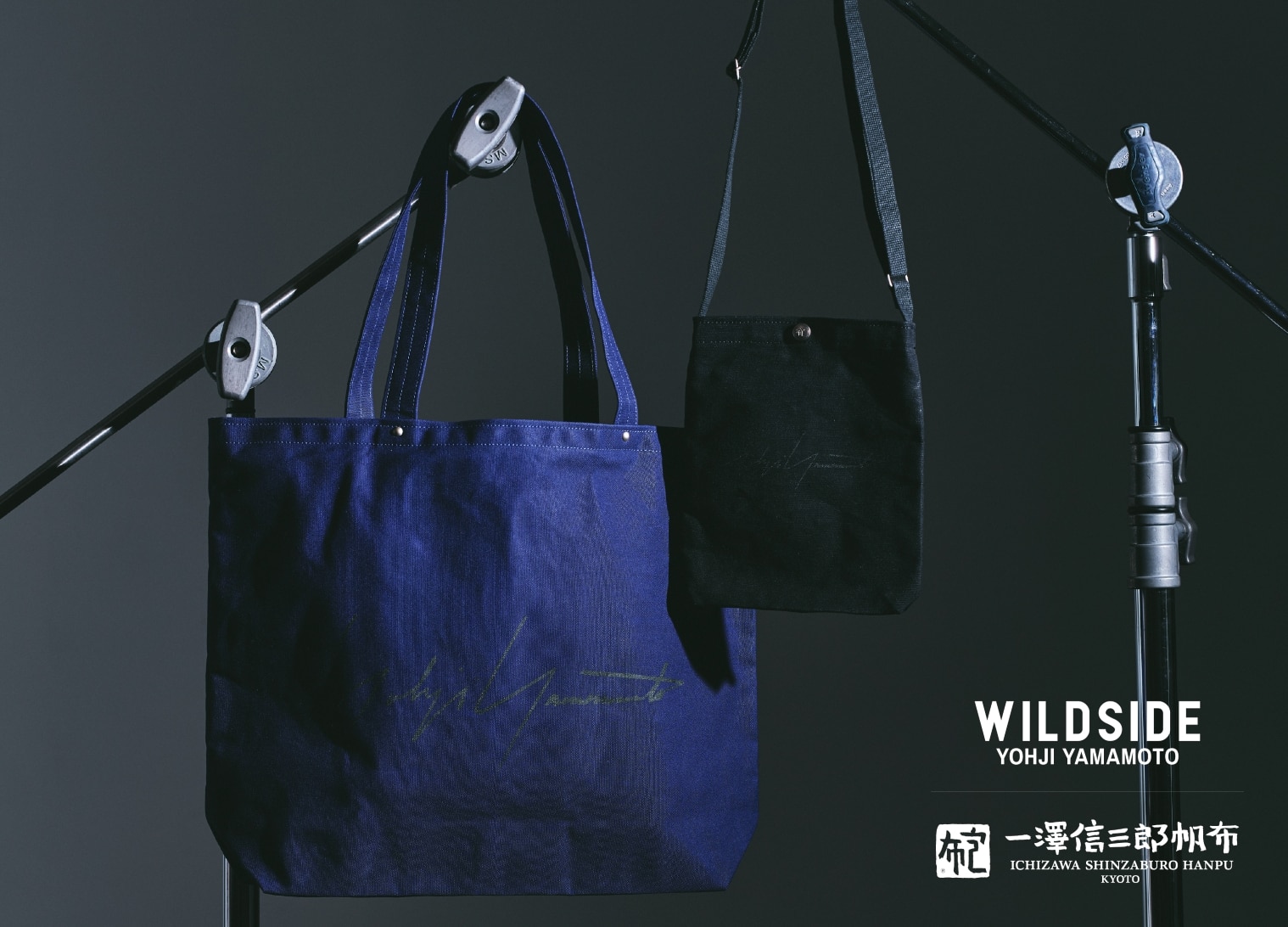 WILDSIDE YOHJI YAMAMOTO × 一澤信三郎帆布 Collaboration Collection