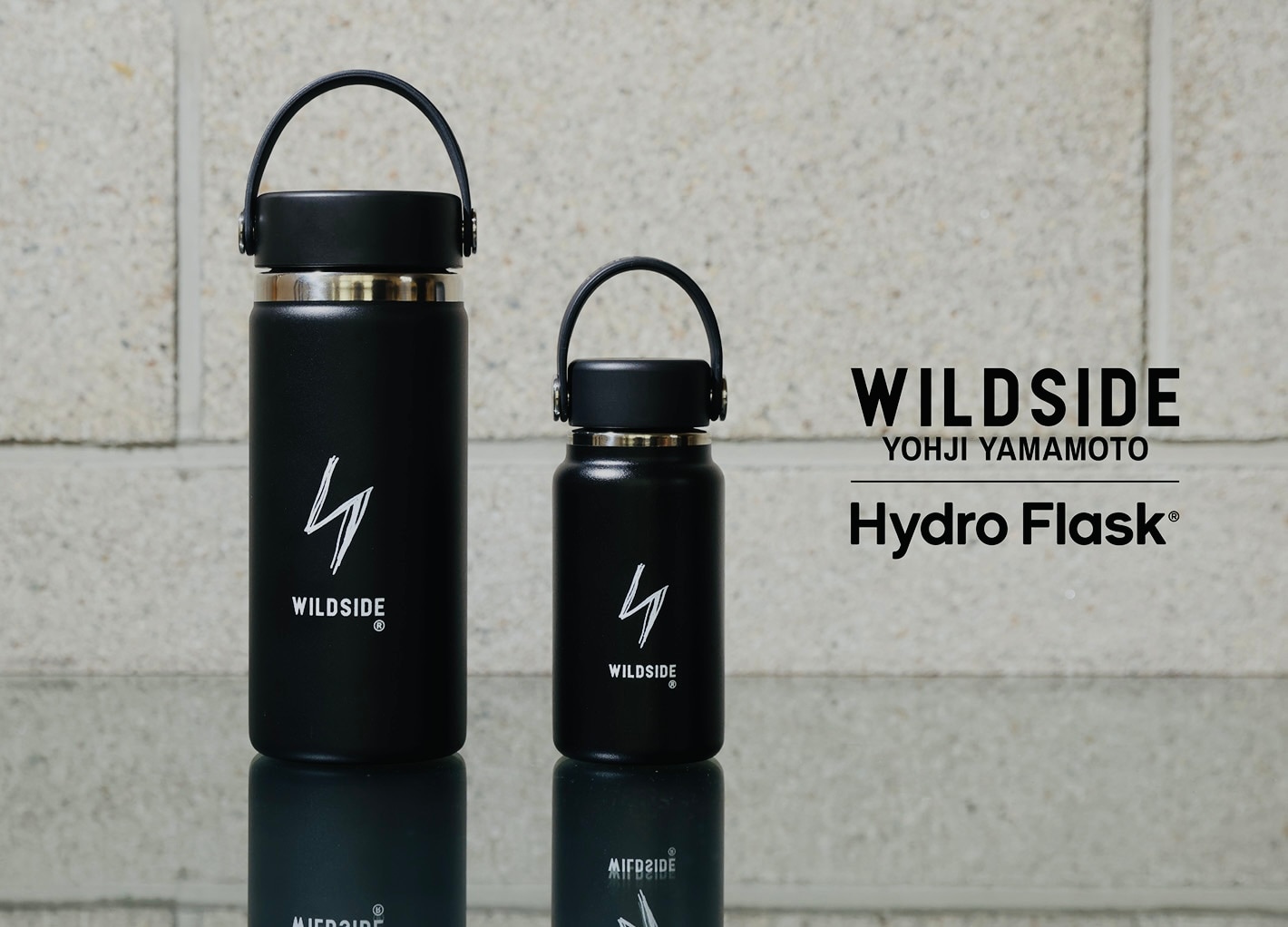 WILDSIDE YOHJI YAMAMOTO × Hydro Flask® Collaboration Collection
