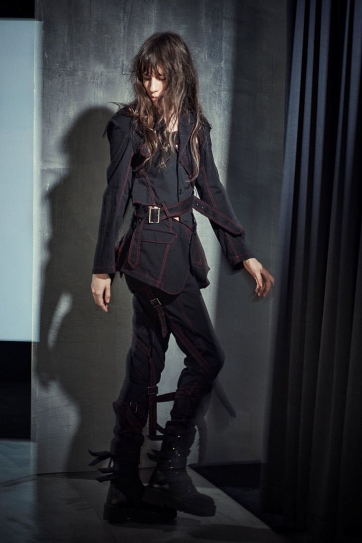 LIMI feu ボンテージ カットソー 25aw ヨウジヤマモト size2 LIMI feu 