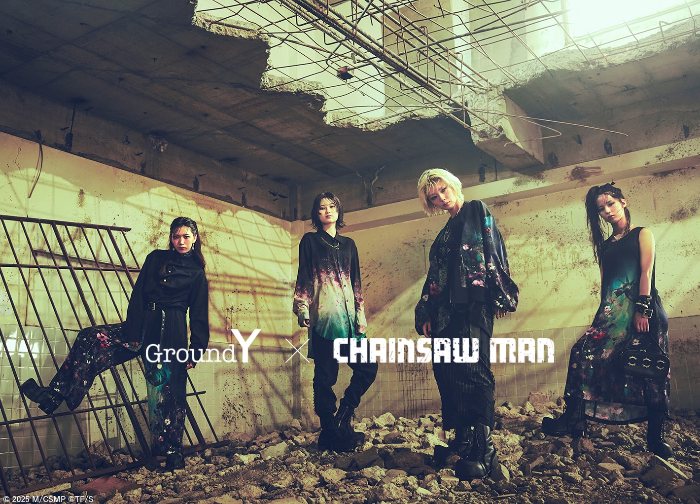 Ground Y × CHAINSAW MAN – THE MOVIE : REZE ARC Collaborate 