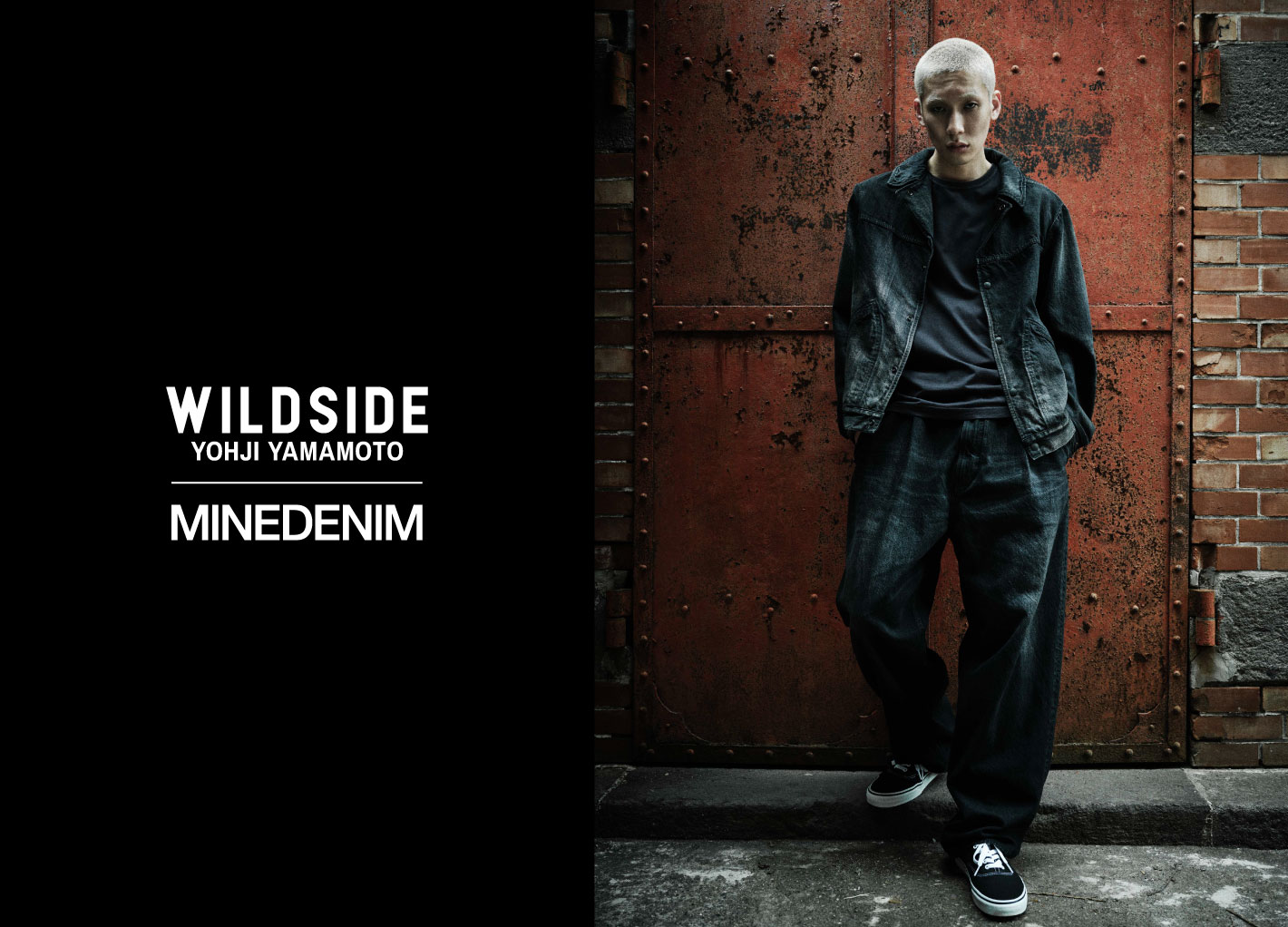 WILDSIDE YOHJI YAMAMOTO × MINEDENIM Collaboration Collection