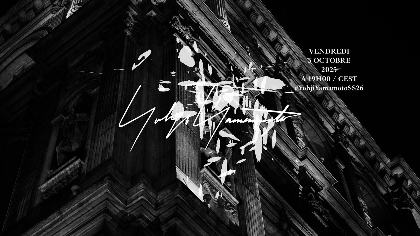 [LIVE] Yohji Yamamoto S/S 2026 PARIS COLLECTION
