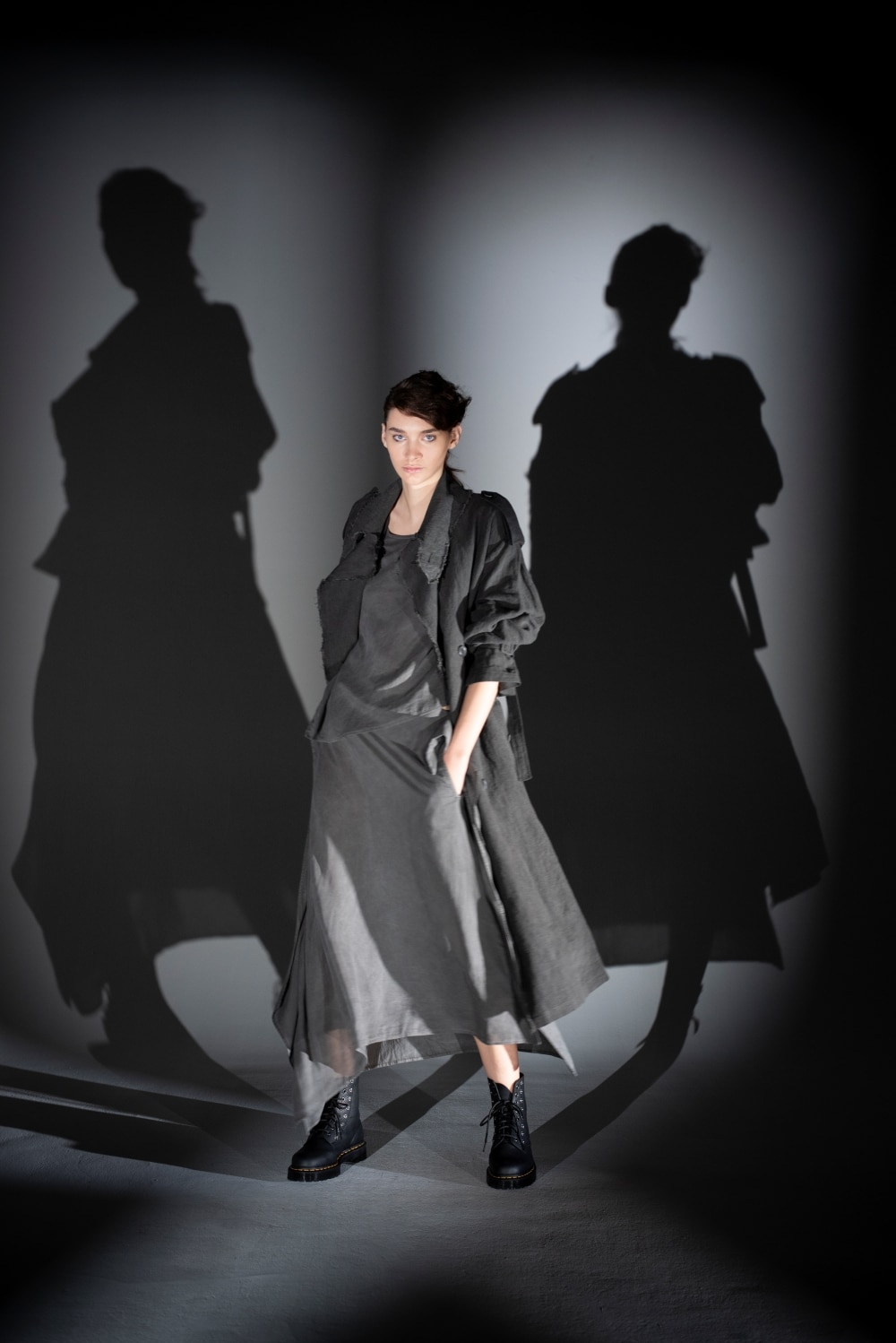 LIMI feu リネンワイドサロペット ヨウジヤマモト LIMI feu リミフゥ