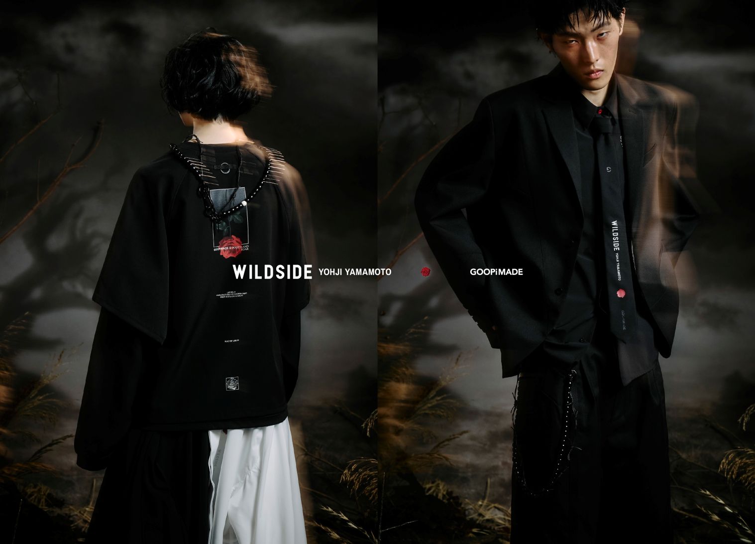WILDSIDE × GOOPiMADE Collaboration Collection | Yohji Yamamoto 