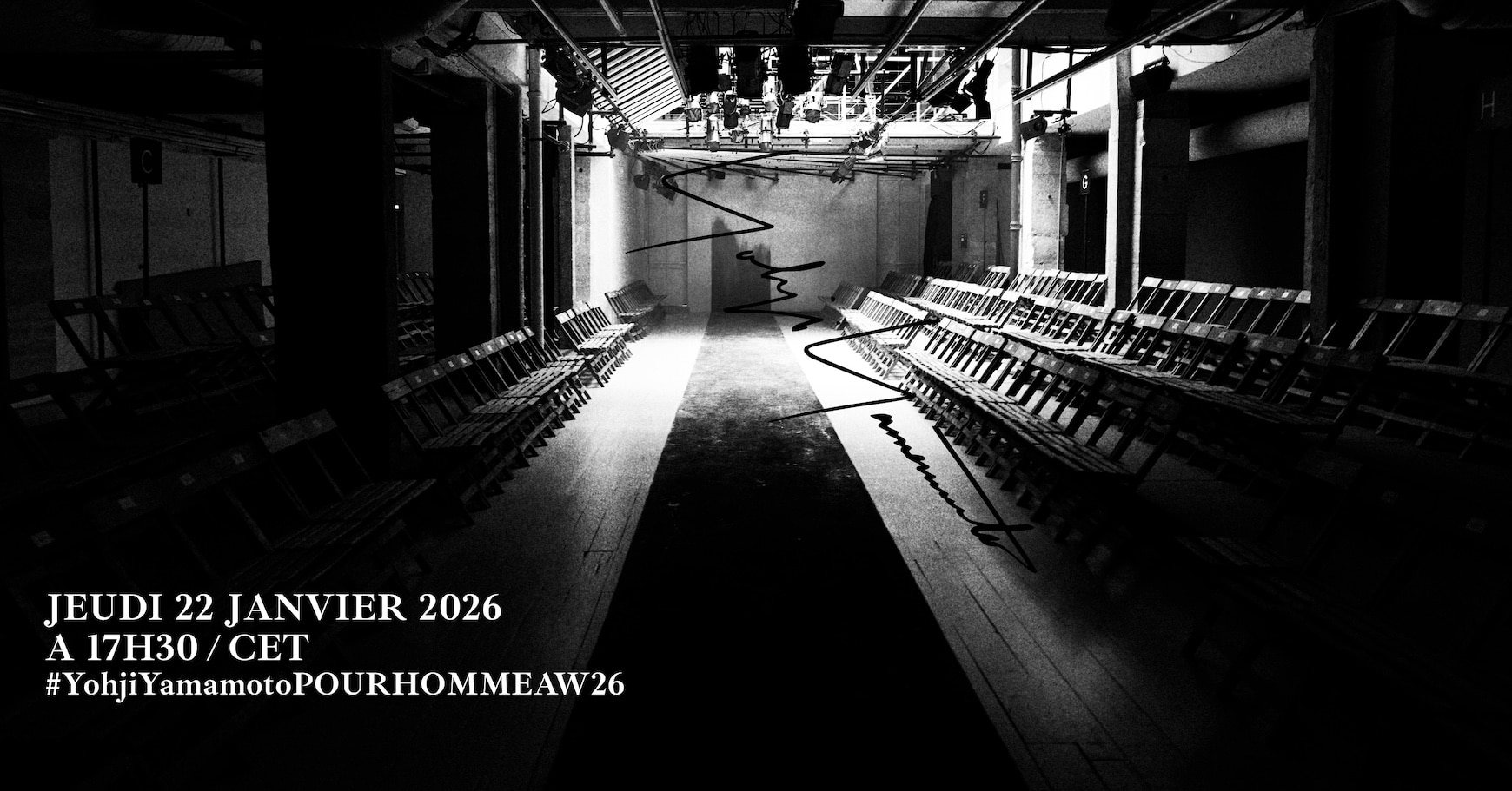 [LIVE] Yohji Yamamoto POUR HOMME<br>A/W 2026-27 PARIS COLLECTION