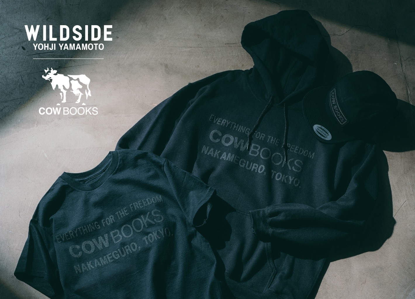 WILDSIDE × COW BOOKS Collaboration Collection