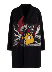 Mixed-Media Composition Jacket 